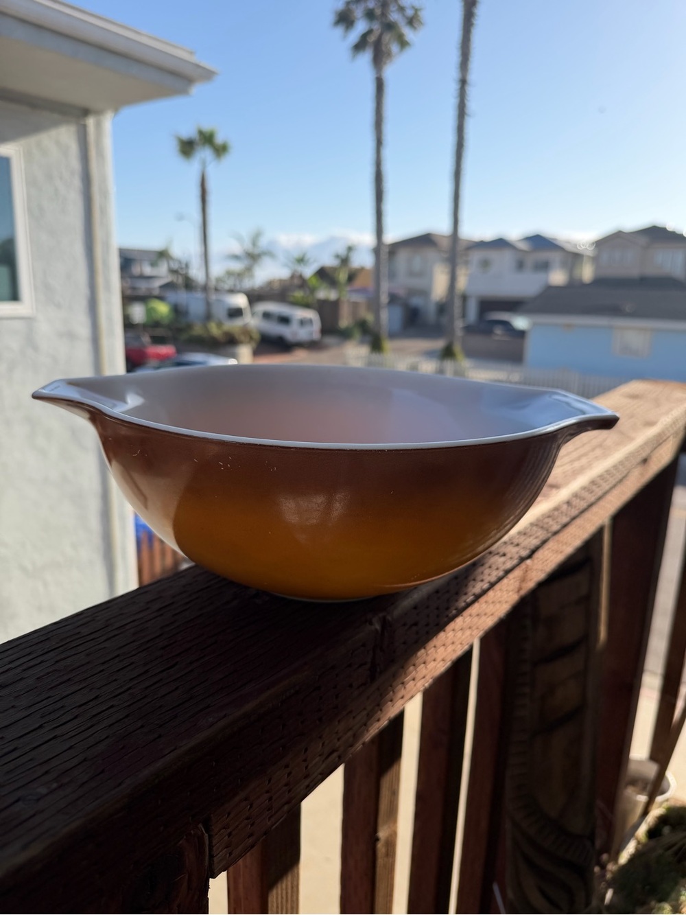 Vintage Cinderella Ombré USA Pyrex